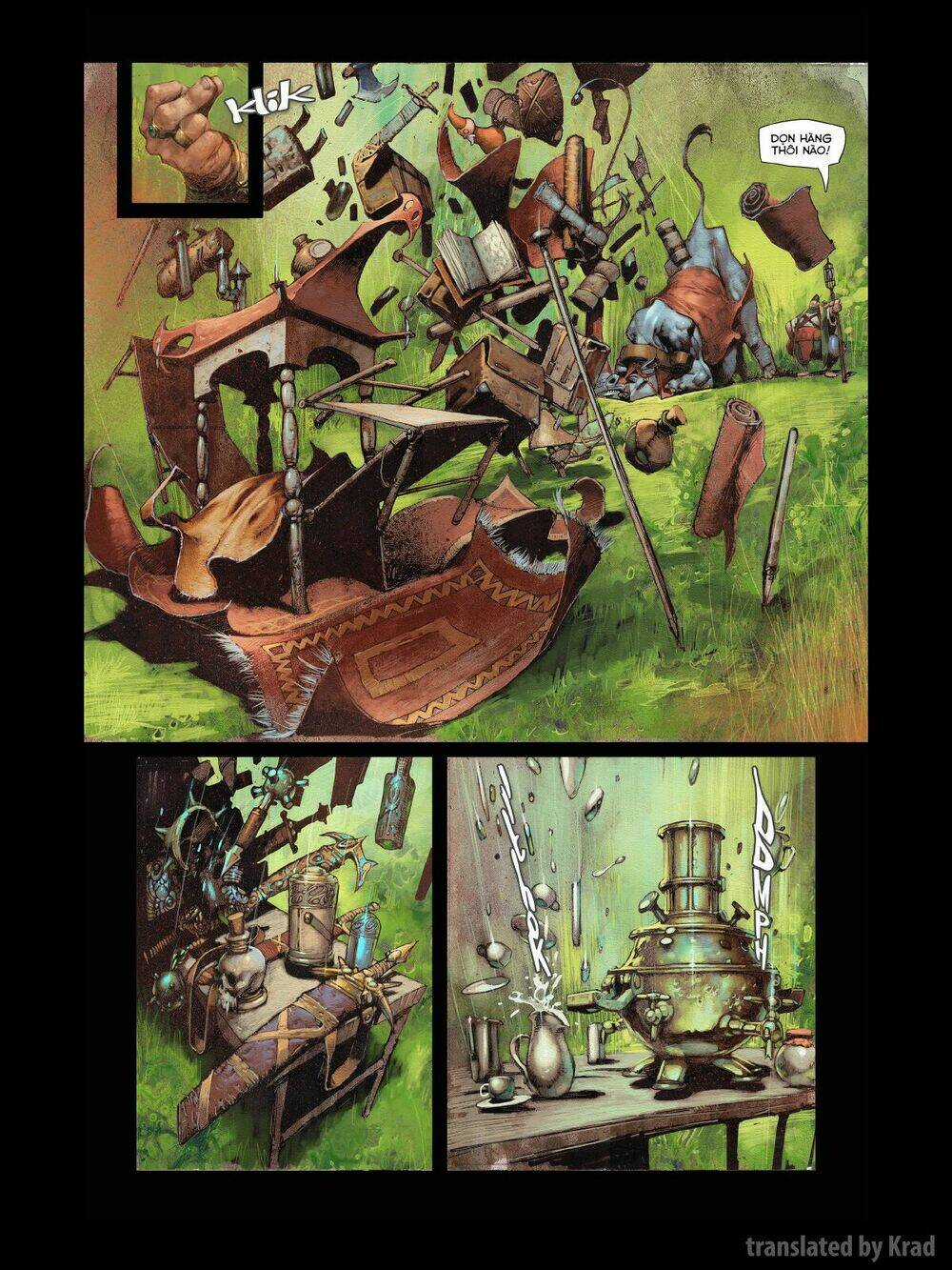 Dota 2 Comics Chapter 1 trang 5