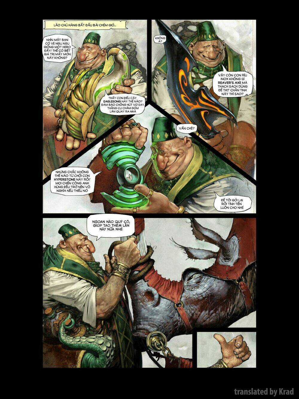 Dota 2 Comics Chapter 1 trang 7