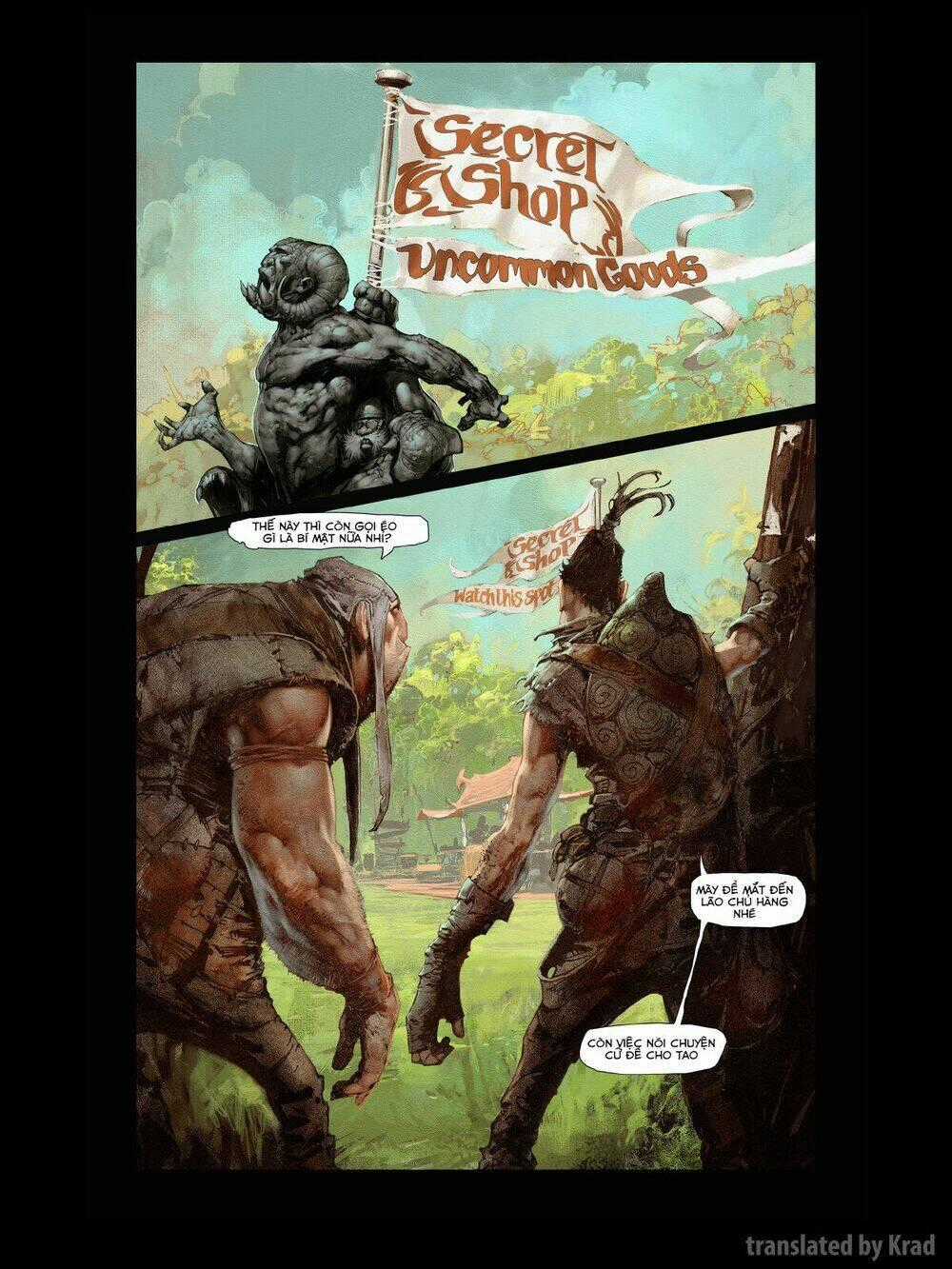 Dota 2 Comics Chapter 1 trang 9