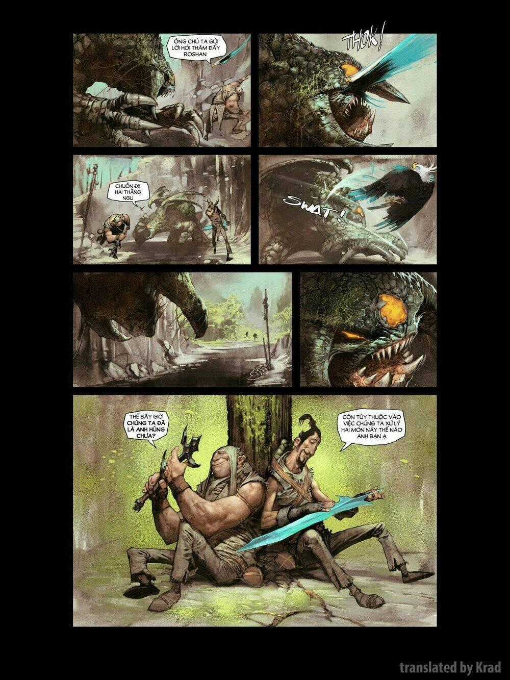 Dota 2 Comics Chapter 4 trang 8