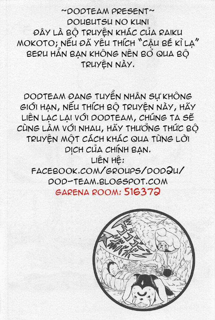 Doubutsu No Kuni - Vương Quốc Thú Vật Chapter 1 trang 73