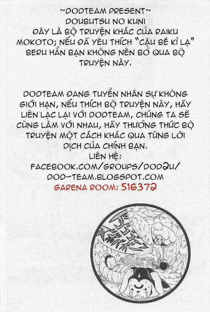 Doubutsu No Kuni - Vương Quốc Thú Vật Chapter 3 trang 53