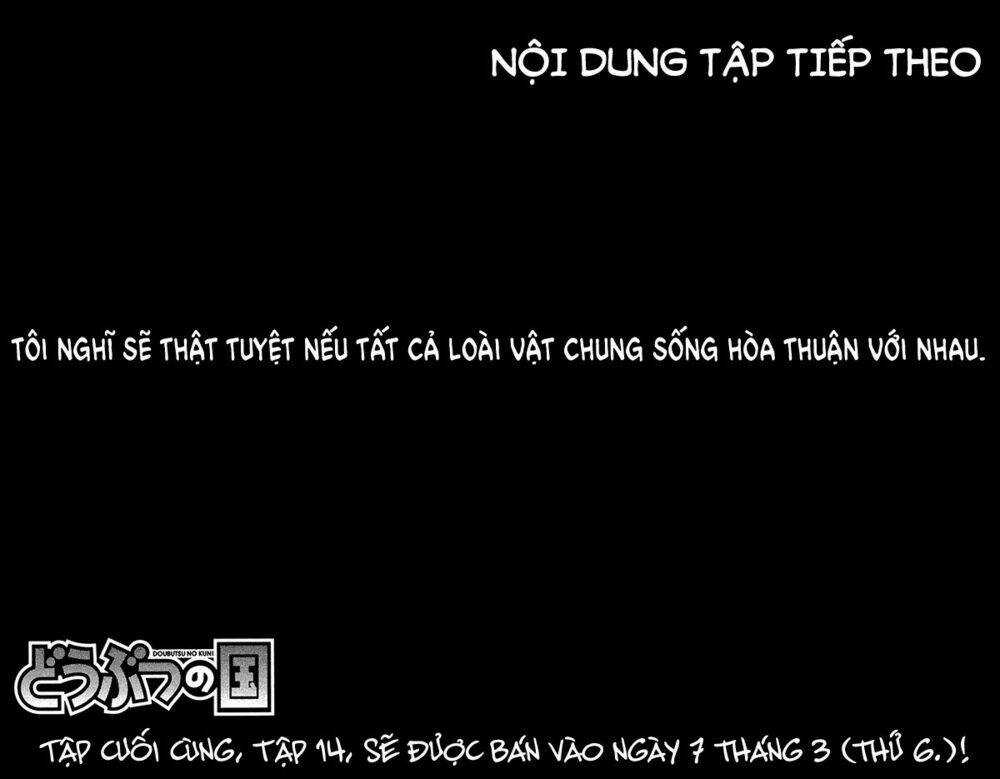 Doubutsu No Kuni - Vương Quốc Thú Vật Chapter 49 trang 46