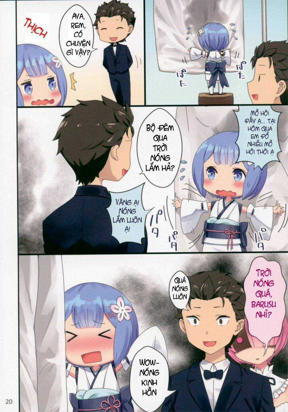 [doujinshi] Re: Zero Youjo Rem rin to Issho Chapter 1 trang 18