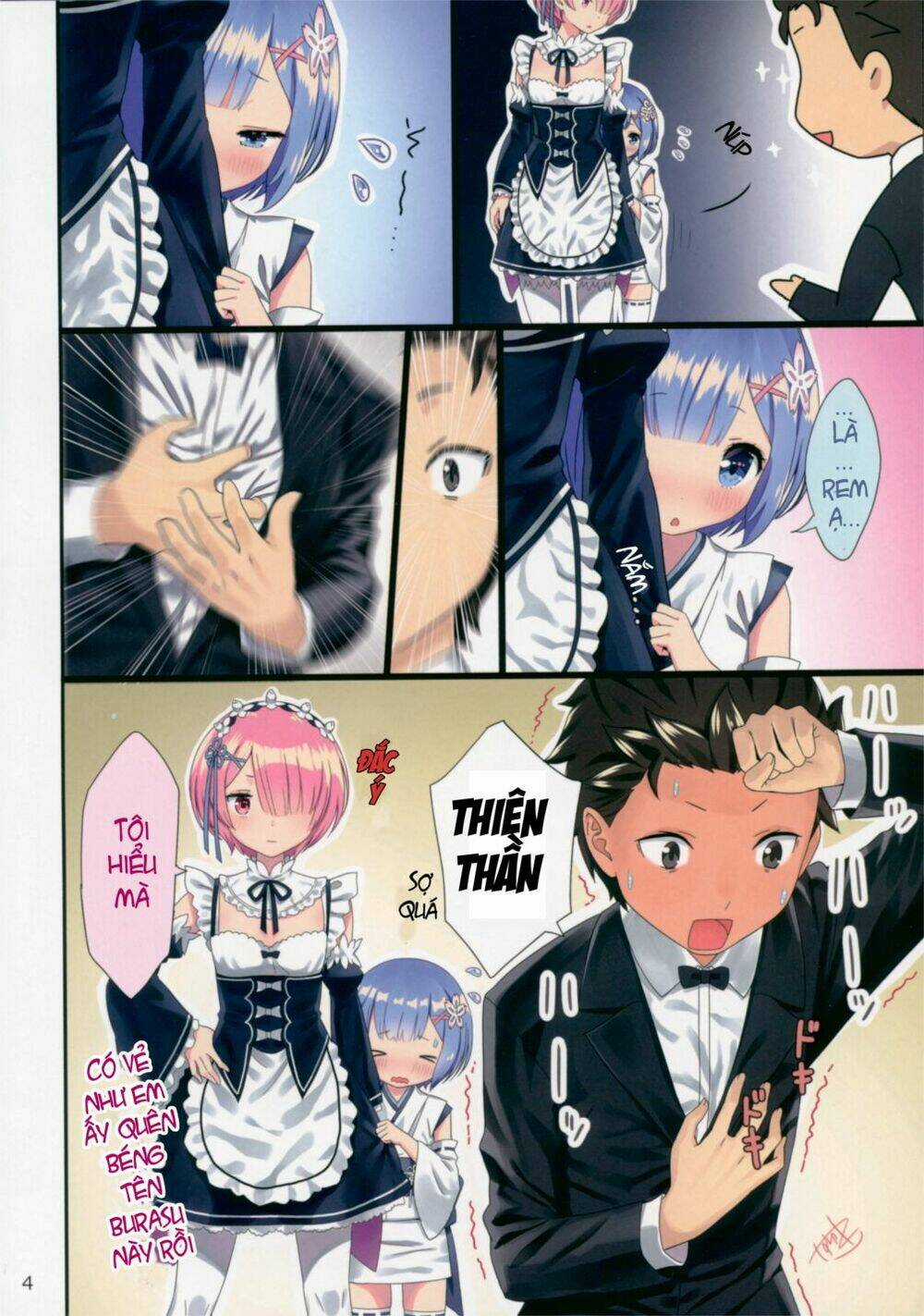 [doujinshi] Re: Zero Youjo Rem rin to Issho Chapter 1 trang 2