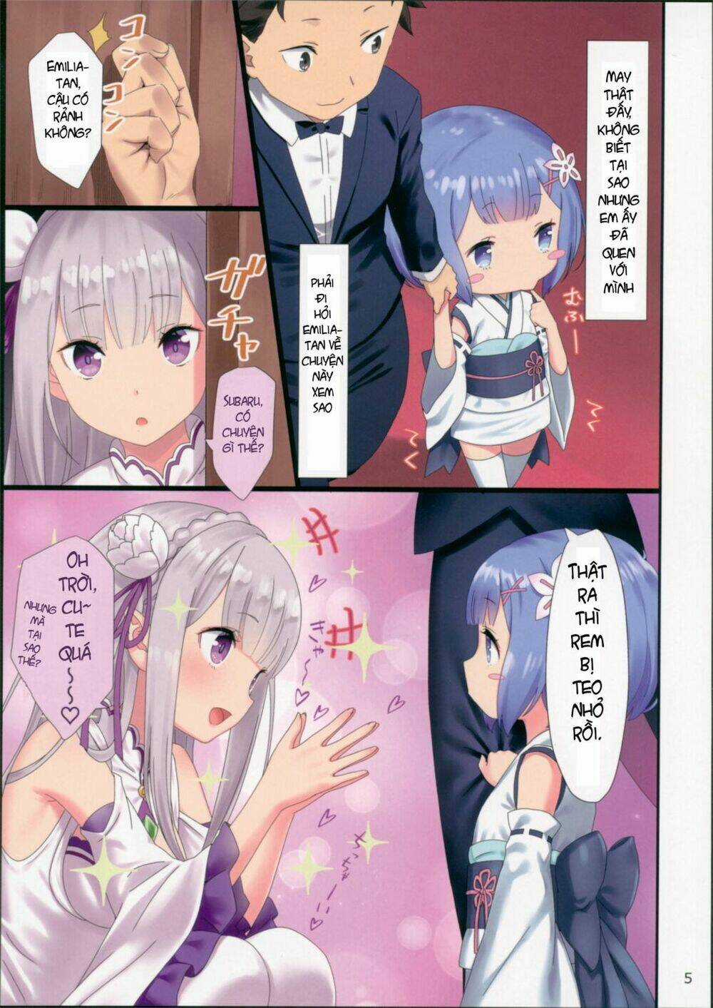 [doujinshi] Re: Zero Youjo Rem rin to Issho Chapter 1 trang 3