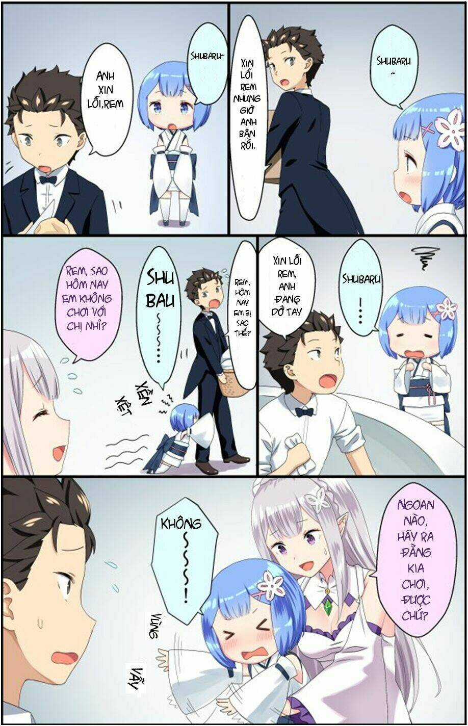 [doujinshi] Re: Zero Youjo Rem rin to Issho Chapter 1 trang 32
