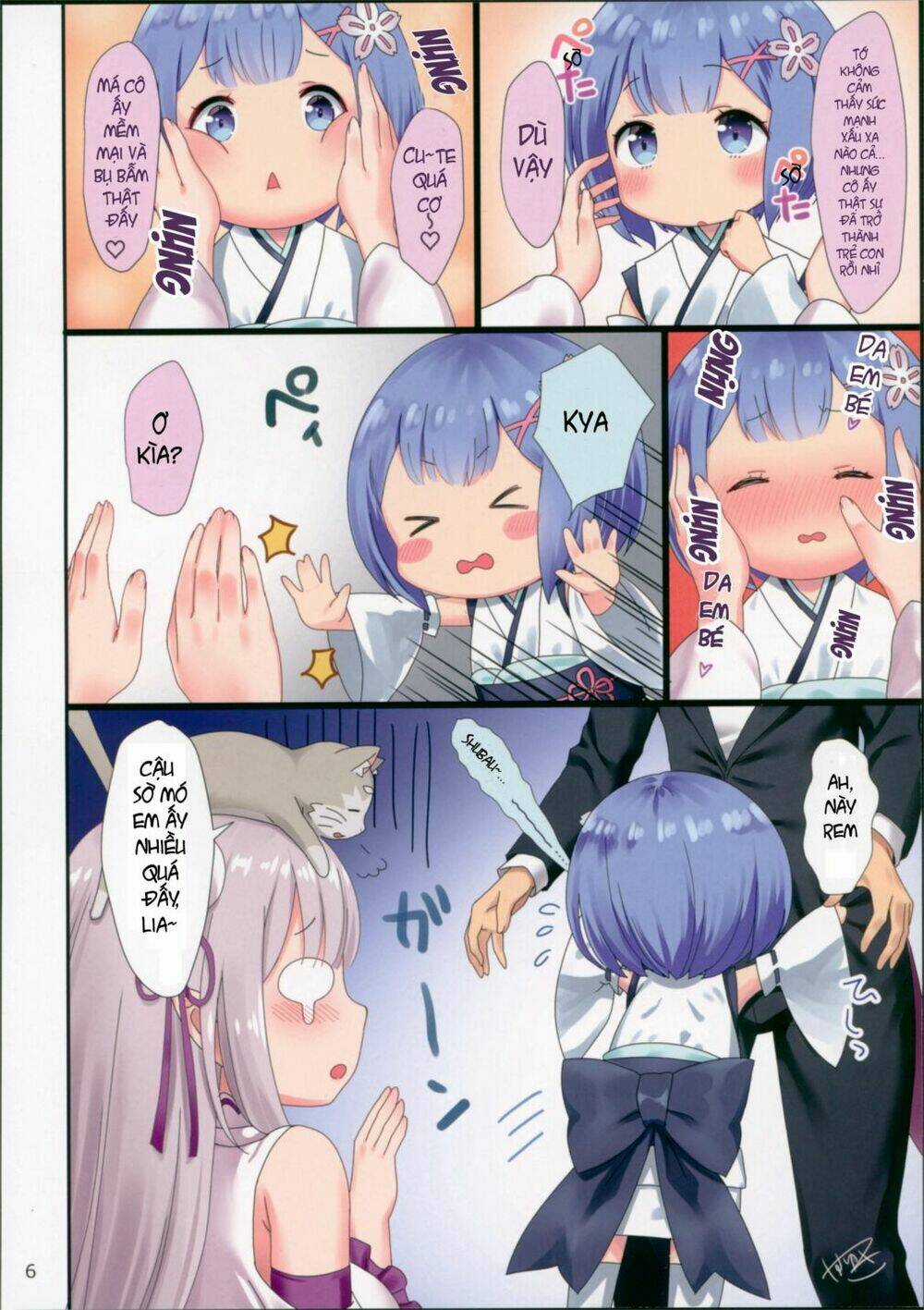 [doujinshi] Re: Zero Youjo Rem rin to Issho Chapter 1 trang 4