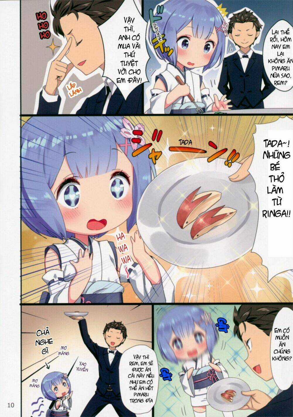 [doujinshi] Re: Zero Youjo Rem rin to Issho Chapter 1 trang 8