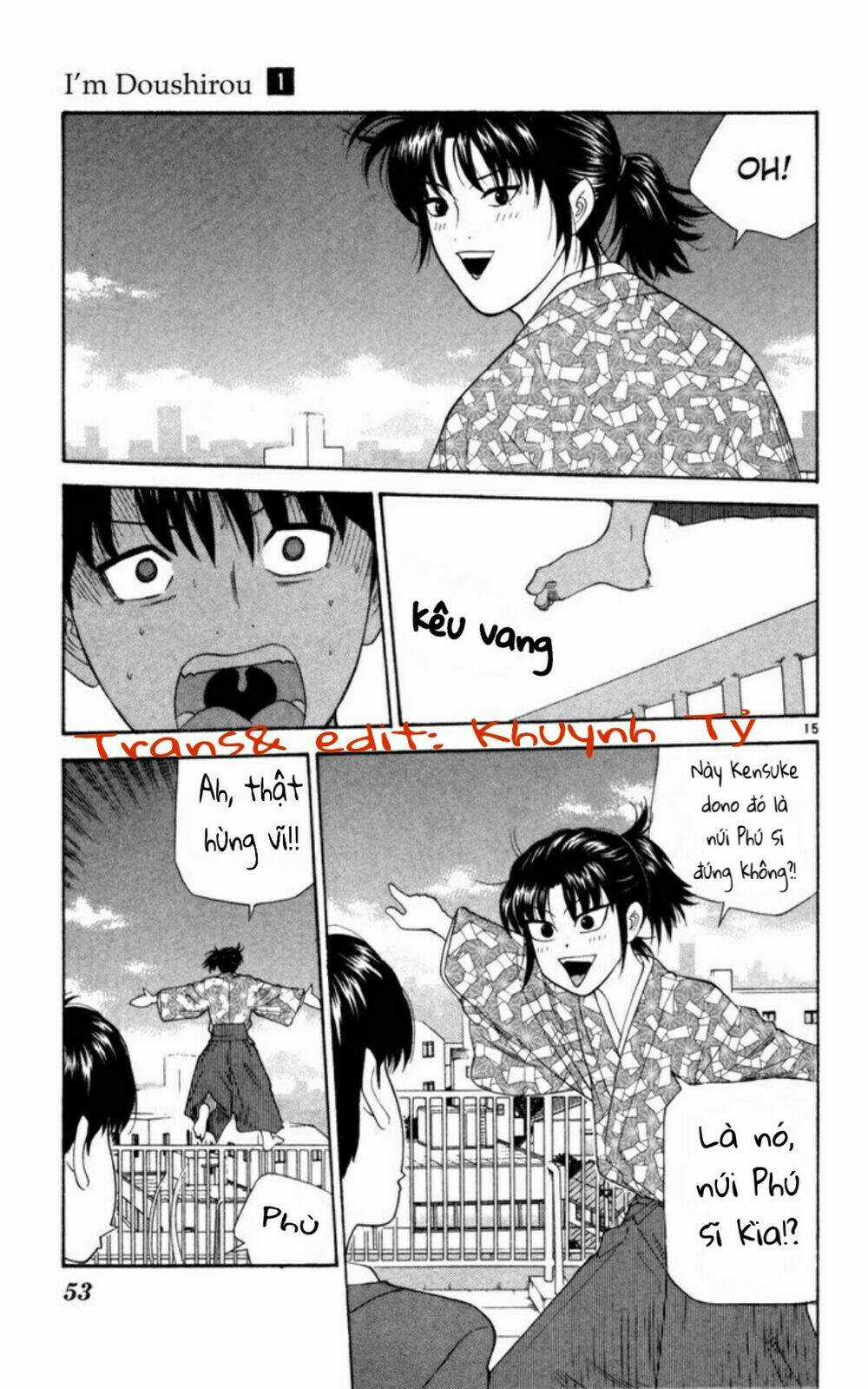 Doushirou De Gozaru Chapter 2 trang 14