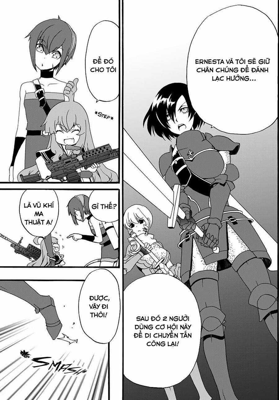 Doushitemo Hametsushitakunai Akuyaku Reijou Ga Gendai Heiki Wo Te Ni Shita Kekka Ga Kore Desu Chapter 35 trang 7