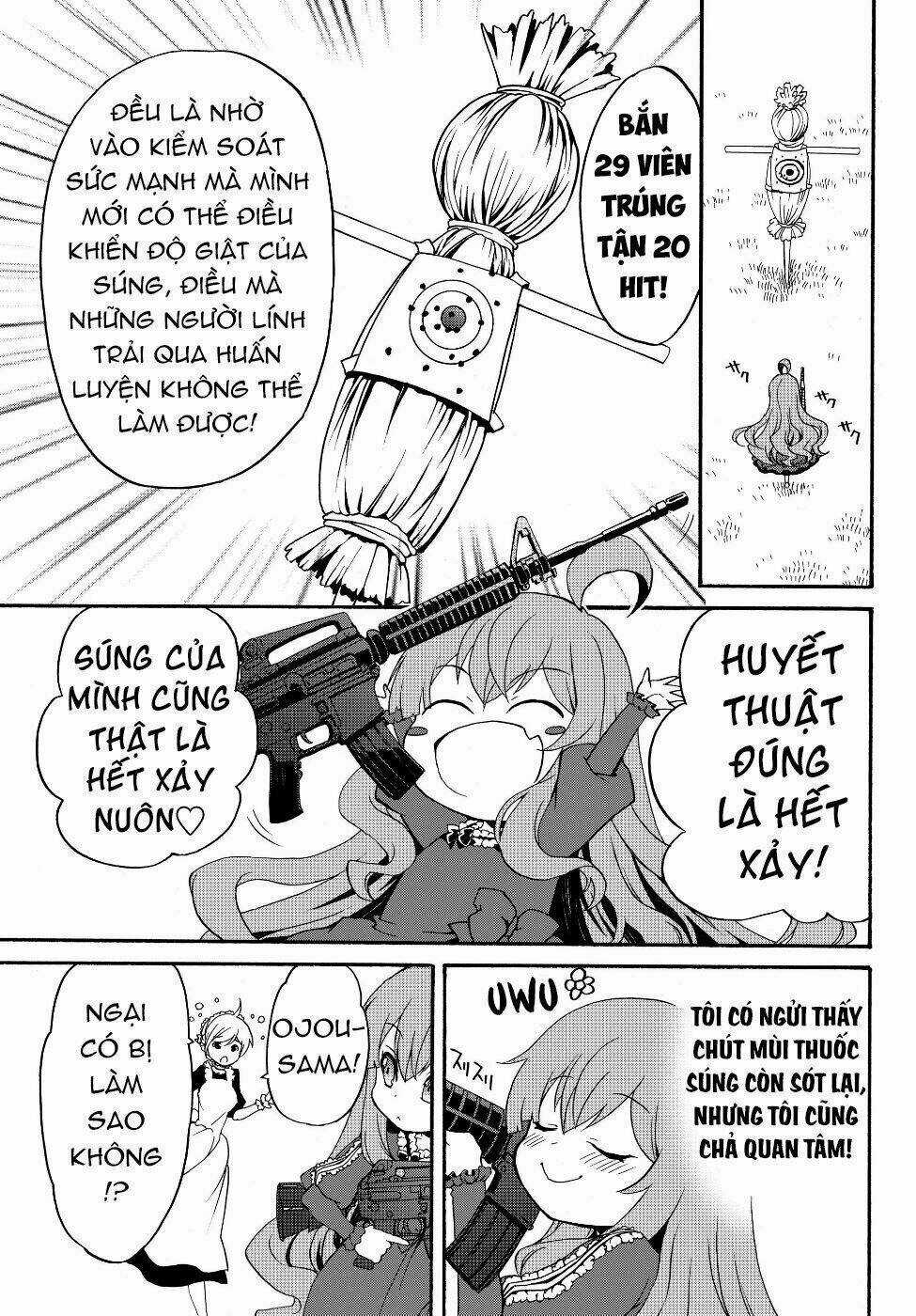 Doushitemo Hametsushitakunai Akuyaku Reijou Ga Gendai Heiki Wo Te Ni Shita Kekka Ga Kore Desu Chapter 9 trang 7