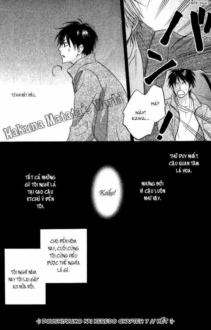 Doushiyoumo Nai Keredo Chapter 7 trang 34