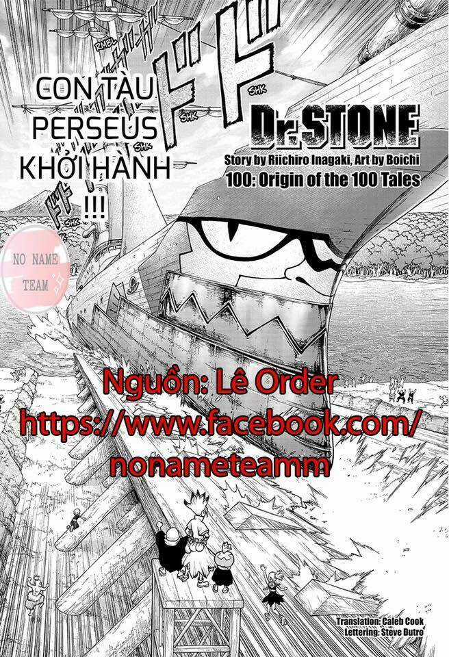 Dr.stone - Hồi Sinh Thế Giới Chapter 100 trang 1