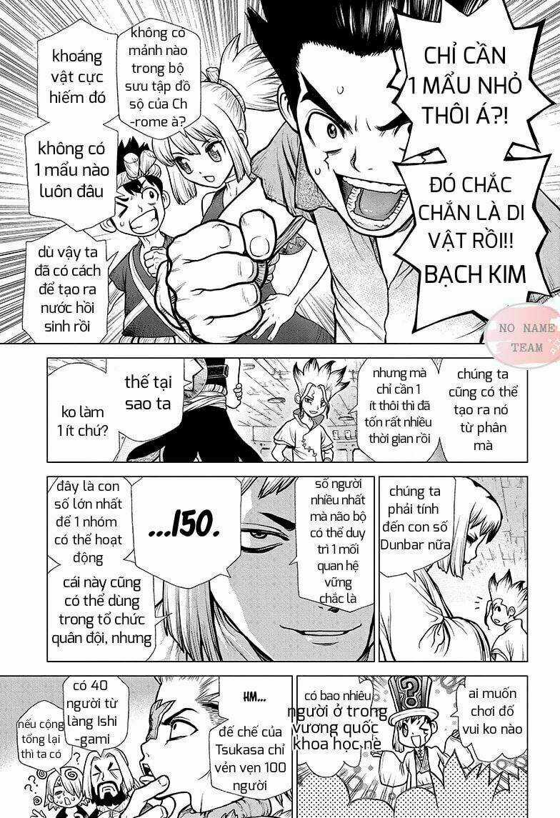 Dr.stone - Hồi Sinh Thế Giới Chapter 101 trang 9