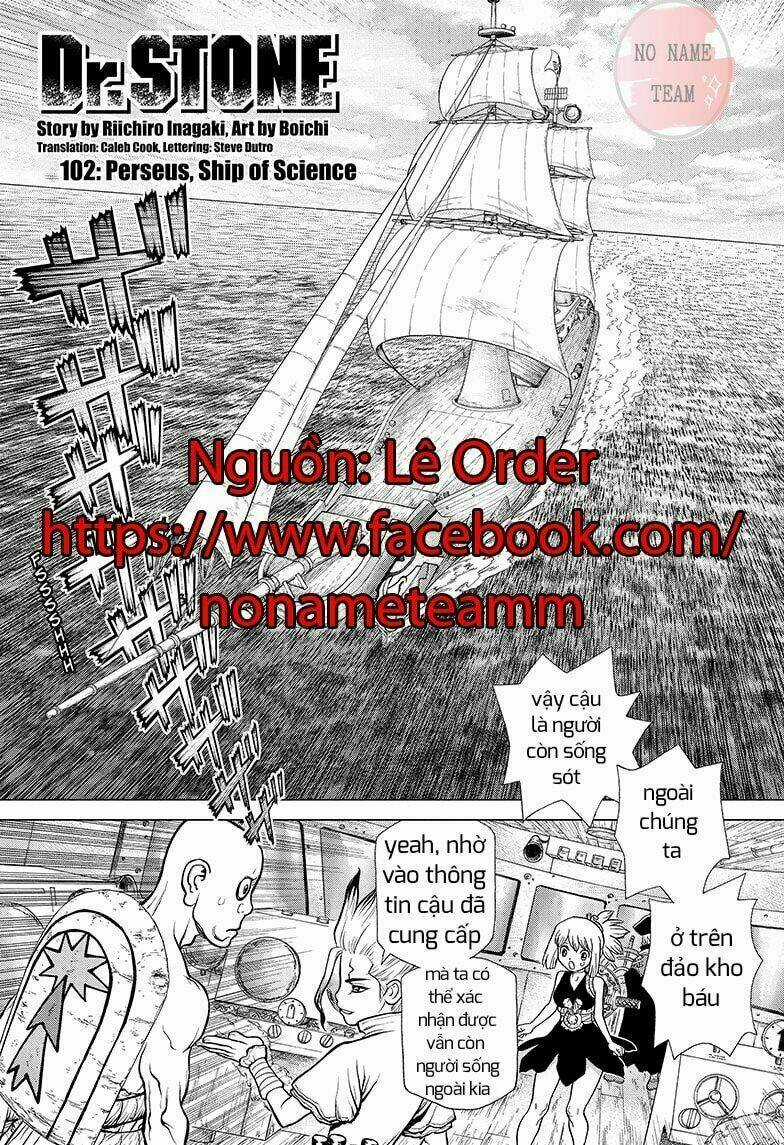 Dr.stone - Hồi Sinh Thế Giới Chapter 102 trang 1