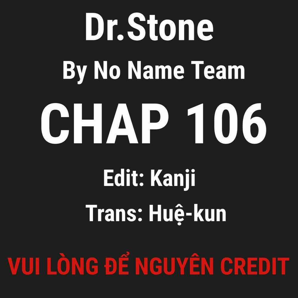 Dr.stone - Hồi Sinh Thế Giới Chapter 106 trang 0