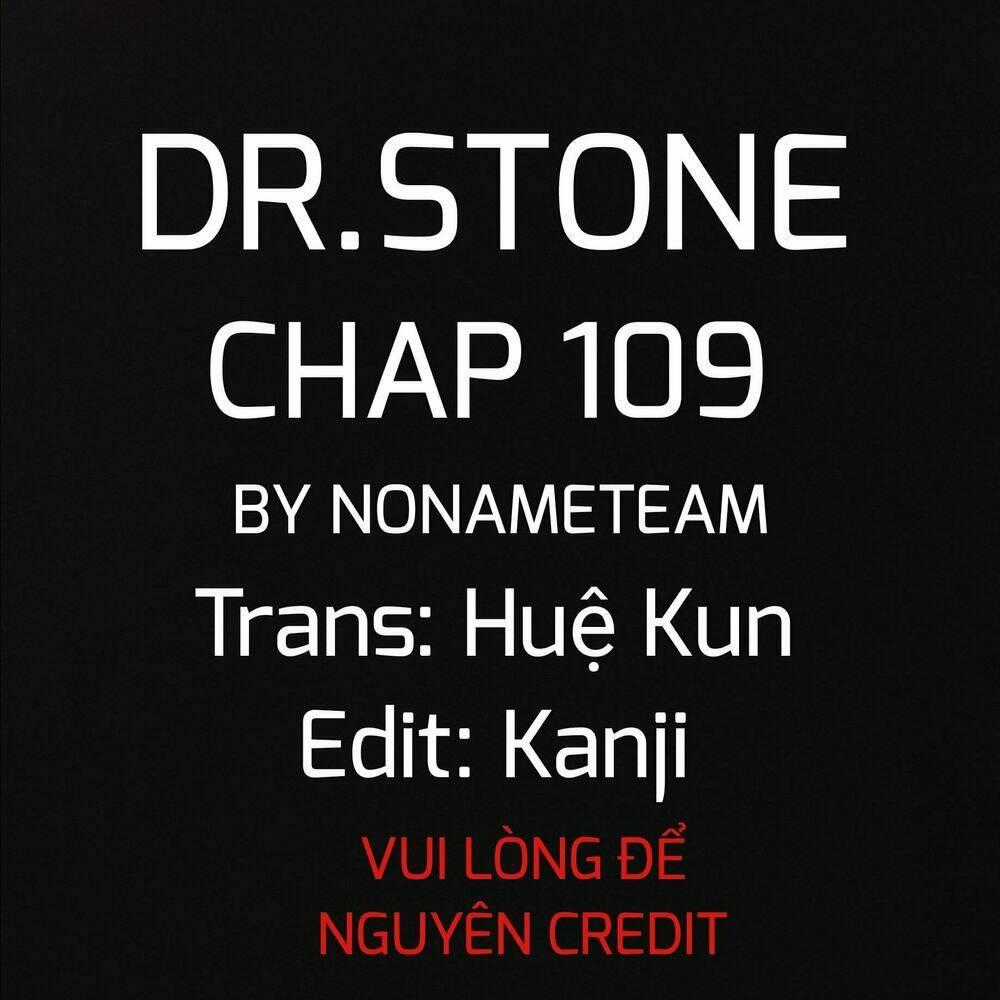 Dr.stone - Hồi Sinh Thế Giới Chapter 109 trang 0