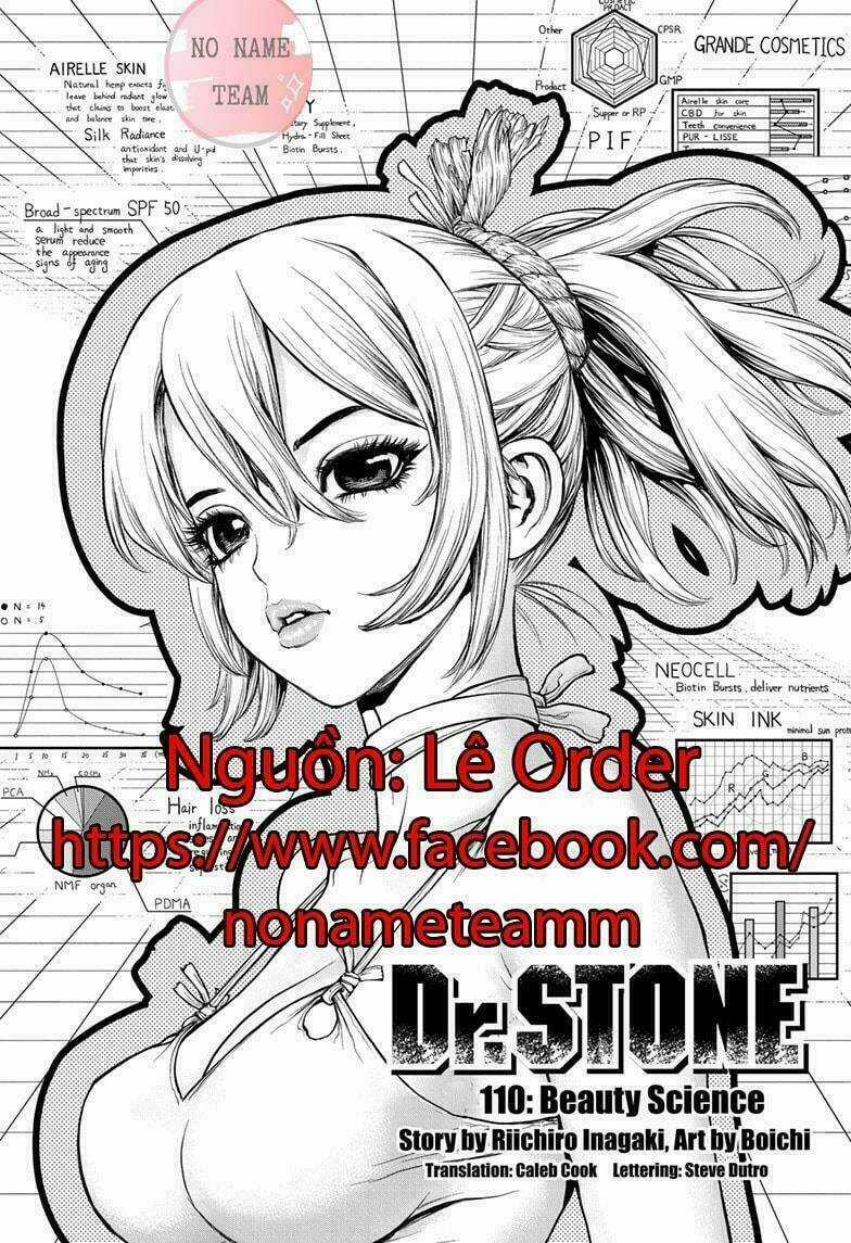 Dr.stone - Hồi Sinh Thế Giới Chapter 110 trang 1