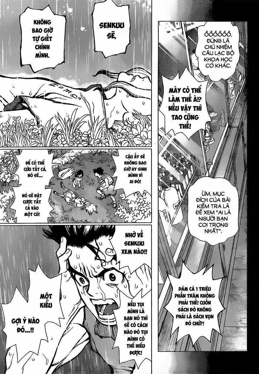 Dr.stone - Hồi Sinh Thế Giới Chapter 12 trang 9