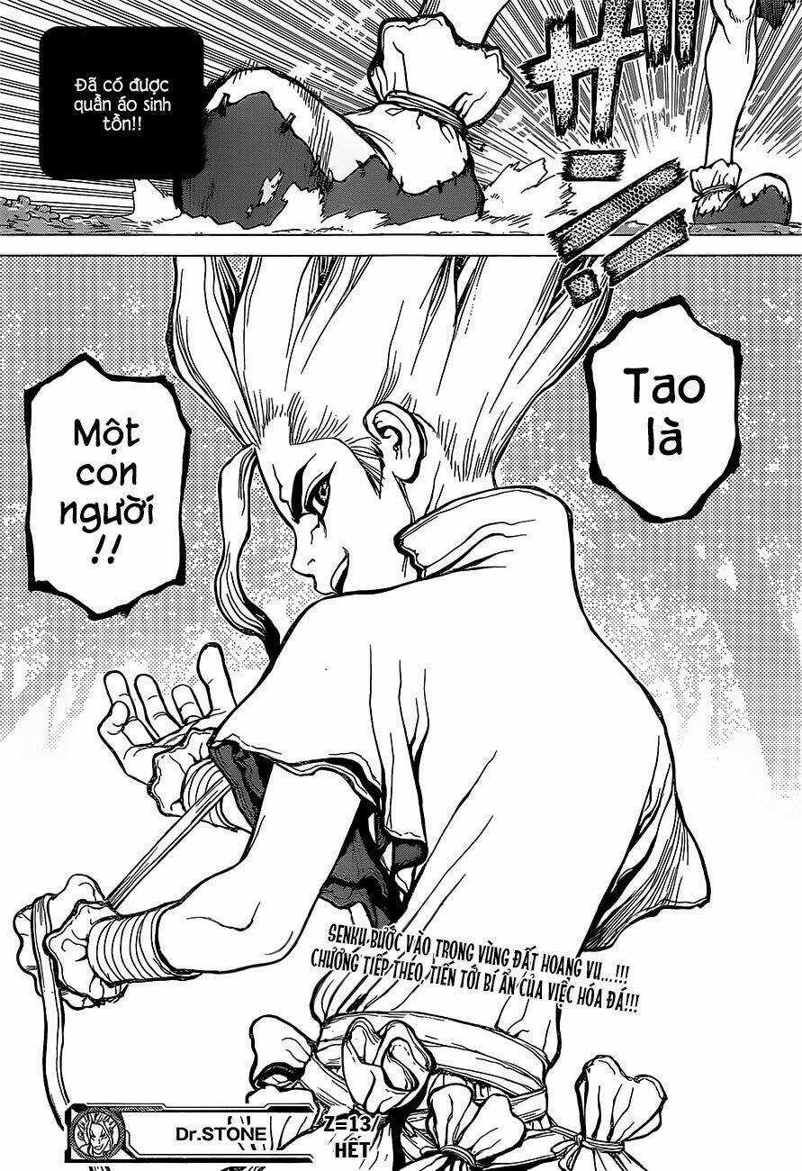 Dr.stone - Hồi Sinh Thế Giới Chapter 13 trang 18