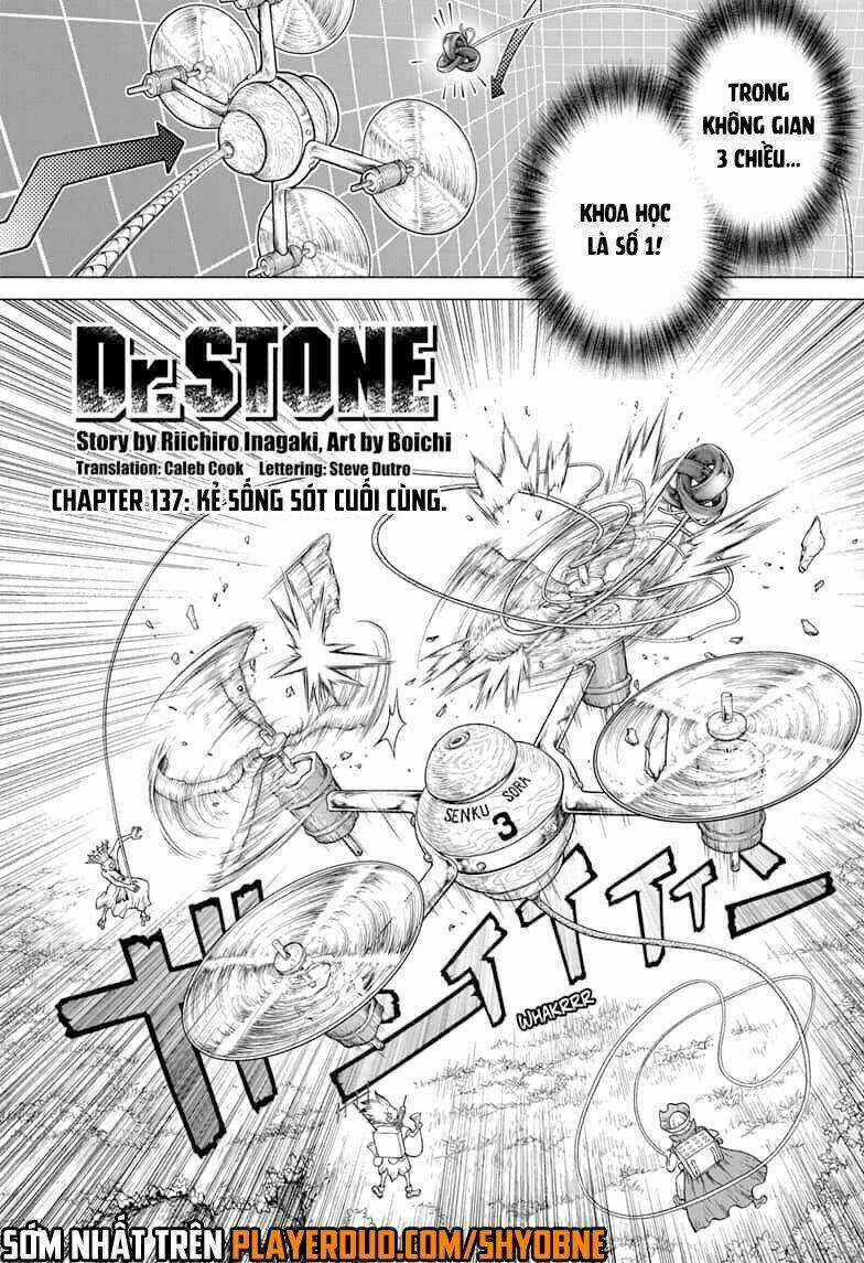 Dr.stone - Hồi Sinh Thế Giới Chapter 137 trang 1