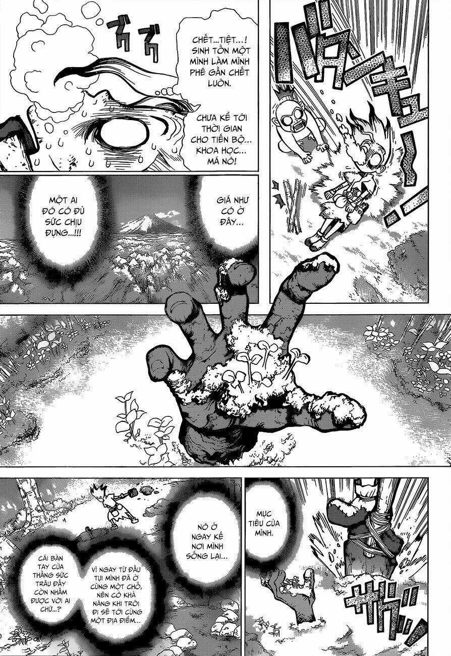 Dr.stone - Hồi Sinh Thế Giới Chapter 14 trang 3