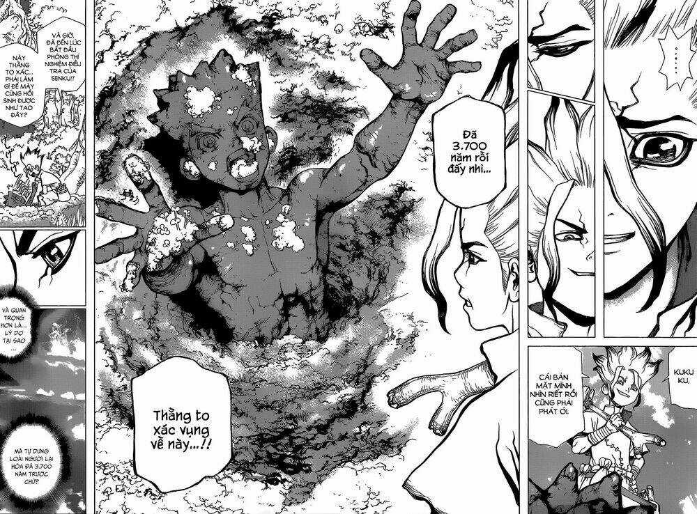 Dr.stone - Hồi Sinh Thế Giới Chapter 14 trang 4