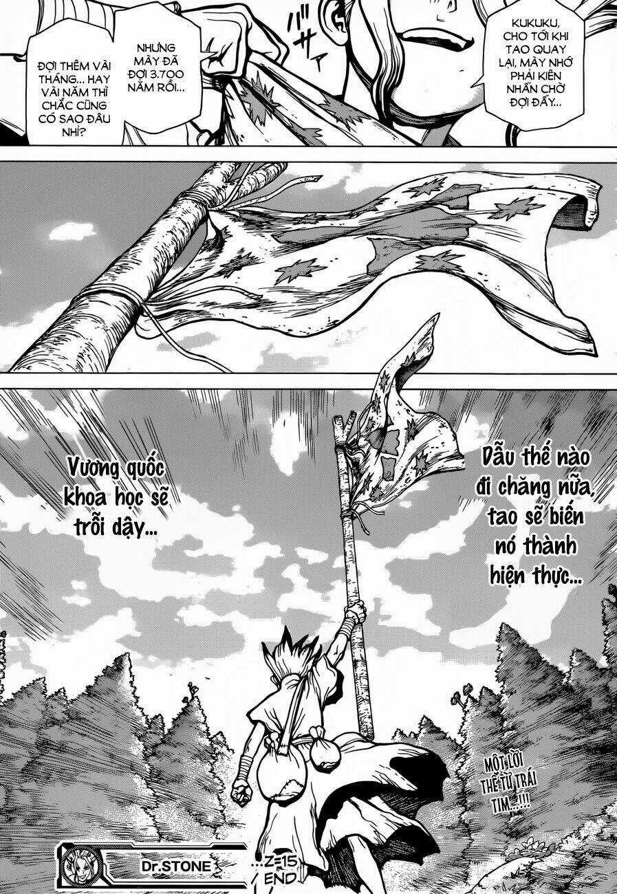 Dr.stone - Hồi Sinh Thế Giới Chapter 15 trang 18