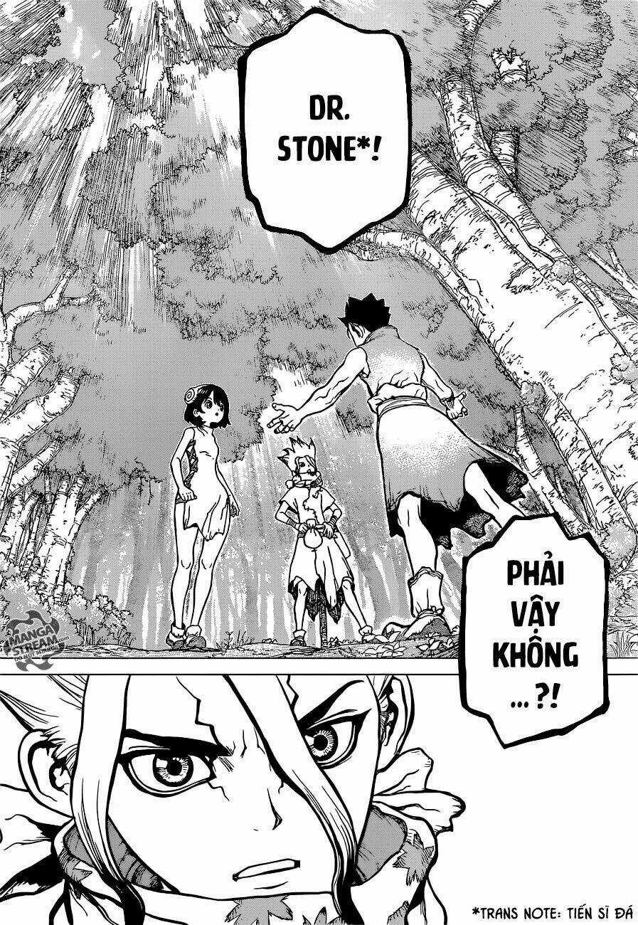 Dr.stone - Hồi Sinh Thế Giới Chapter 15 trang 9
