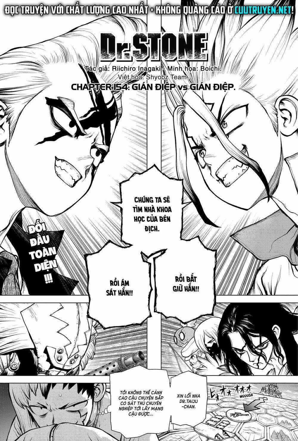 Dr.stone - Hồi Sinh Thế Giới Chapter 154 trang 0