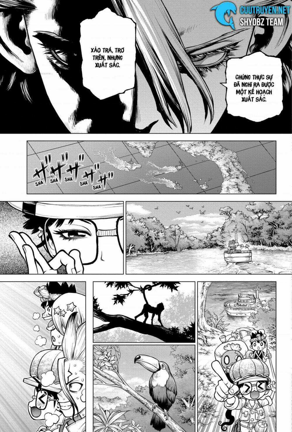 Dr.stone - Hồi Sinh Thế Giới Chapter 174 trang 9