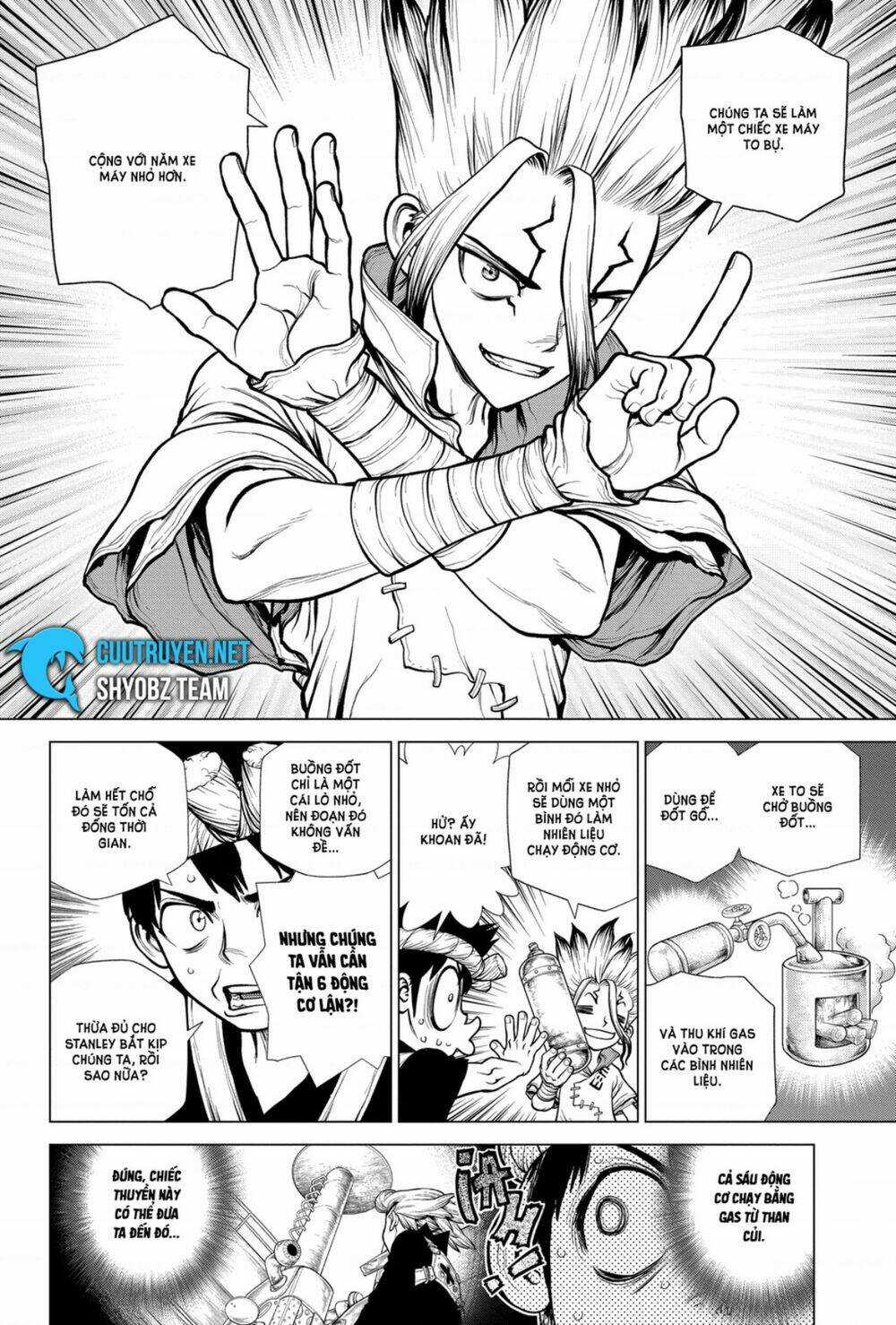 Dr.stone - Hồi Sinh Thế Giới Chapter 175 trang 10