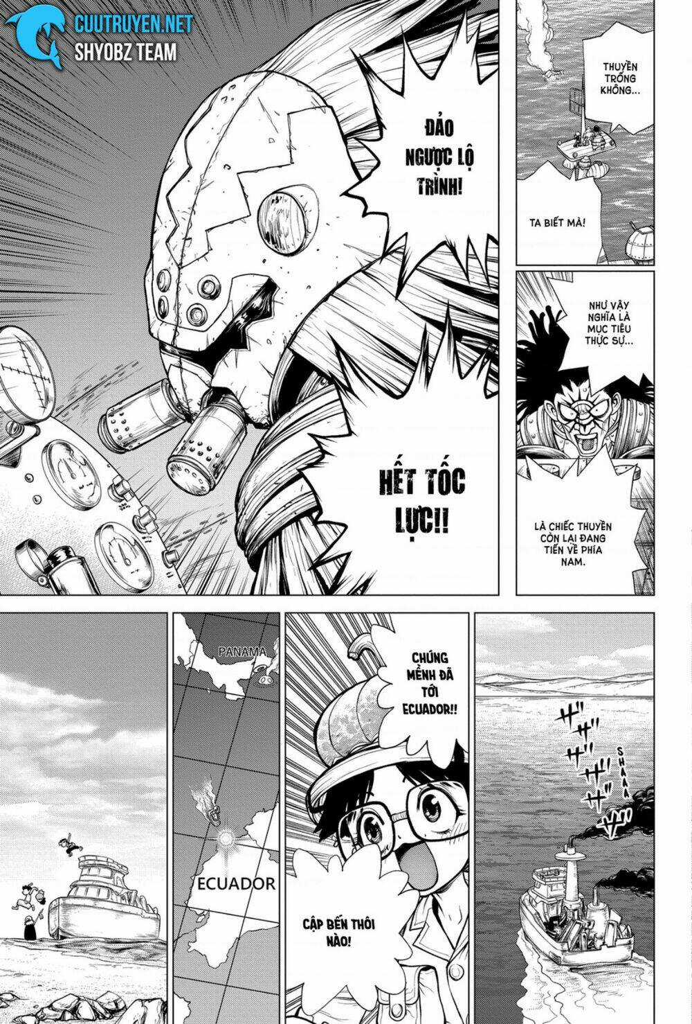 Dr.stone - Hồi Sinh Thế Giới Chapter 175 trang 8
