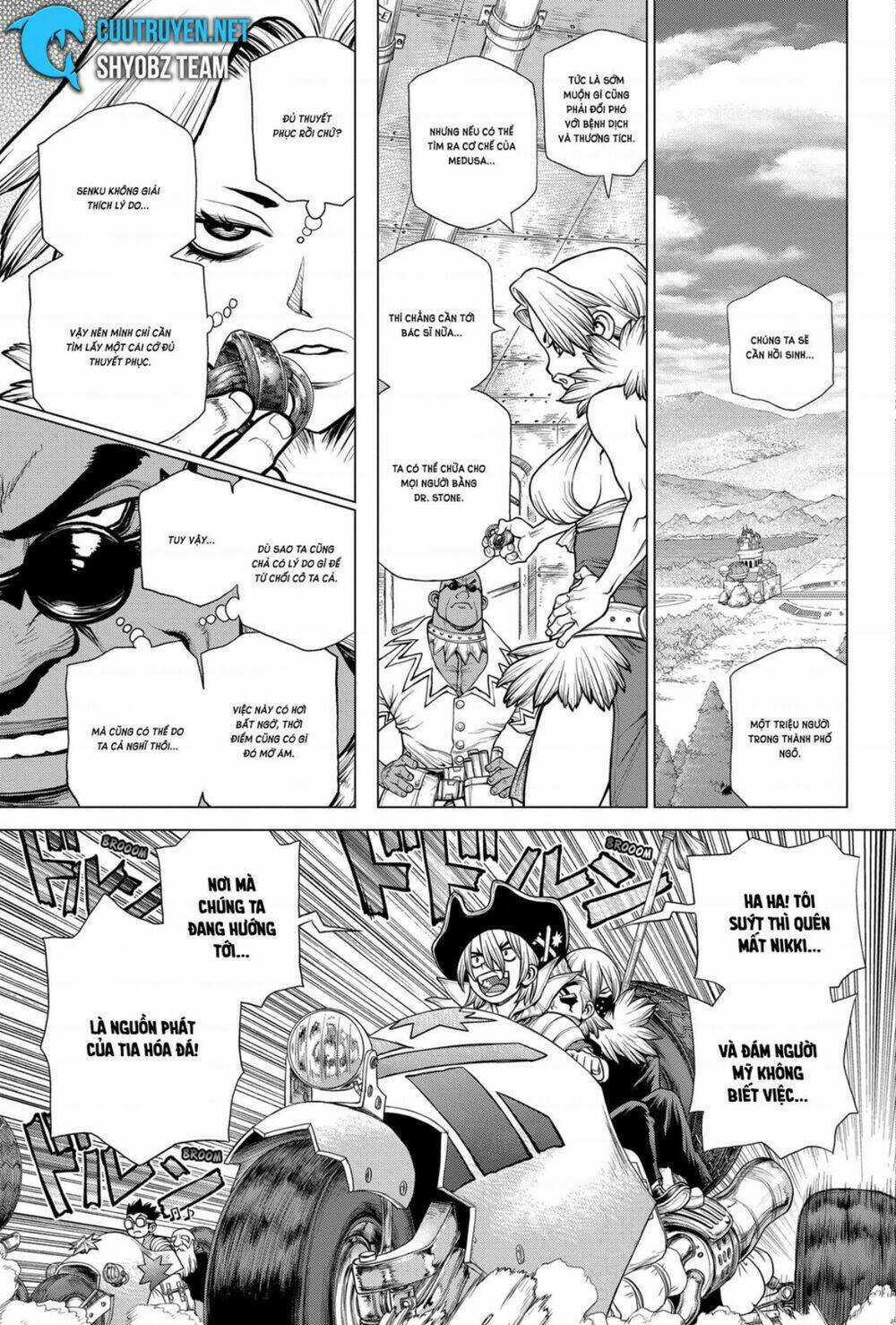 Dr.stone - Hồi Sinh Thế Giới Chapter 177 trang 3