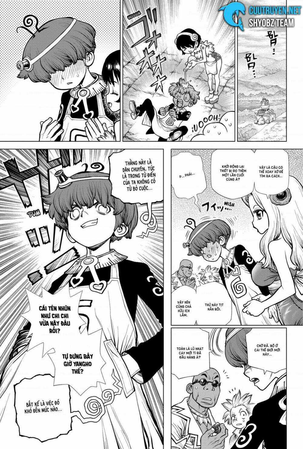 Dr.stone - Hồi Sinh Thế Giới Chapter 178 trang 3