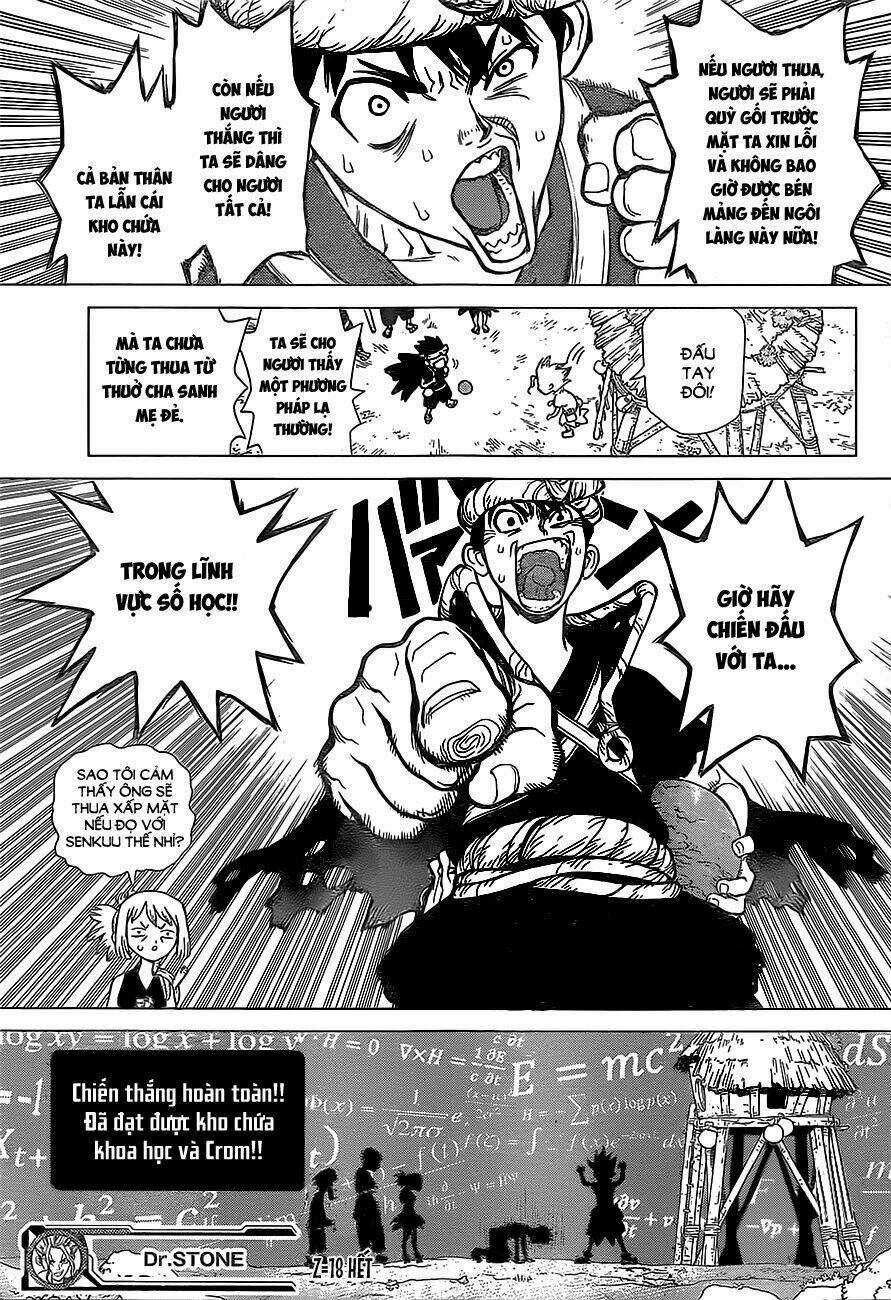 Dr.stone - Hồi Sinh Thế Giới Chapter 18 trang 18
