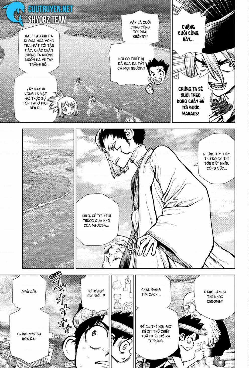 Dr.stone - Hồi Sinh Thế Giới Chapter 180 trang 11