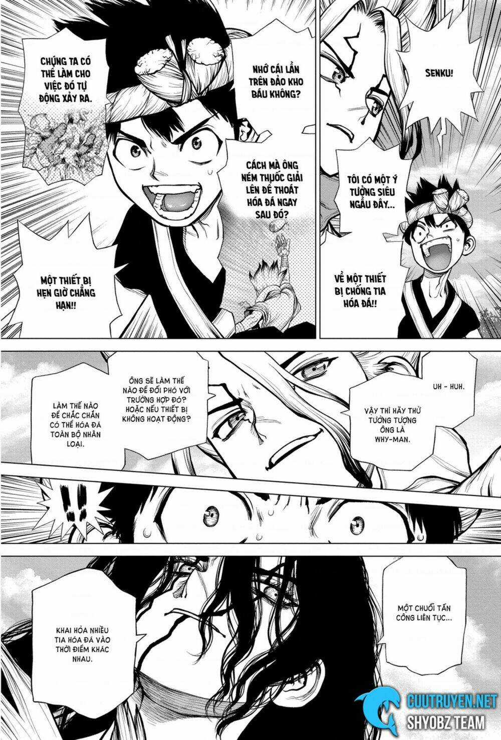 Dr.stone - Hồi Sinh Thế Giới Chapter 180 trang 12