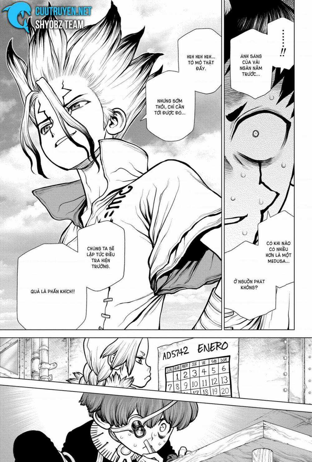 Dr.stone - Hồi Sinh Thế Giới Chapter 180 trang 13