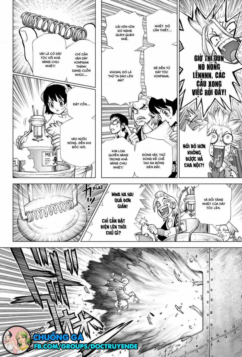 Dr.stone - Hồi Sinh Thế Giới Chapter 182 trang 15