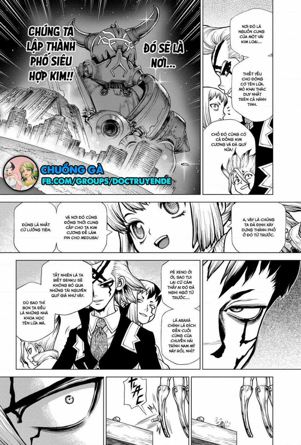Dr.stone - Hồi Sinh Thế Giới Chapter 183 trang 13