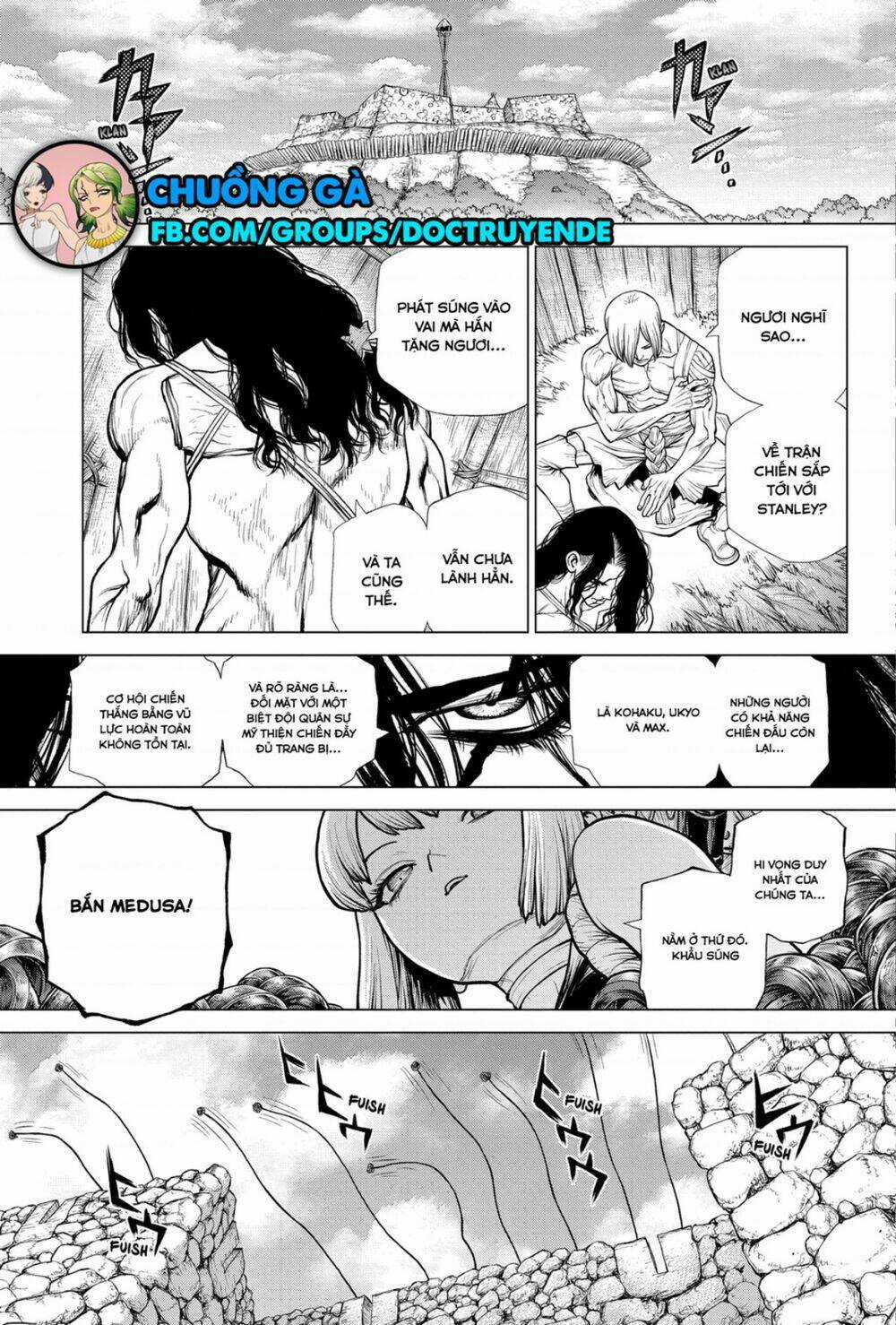 Dr.stone - Hồi Sinh Thế Giới Chapter 184 trang 8