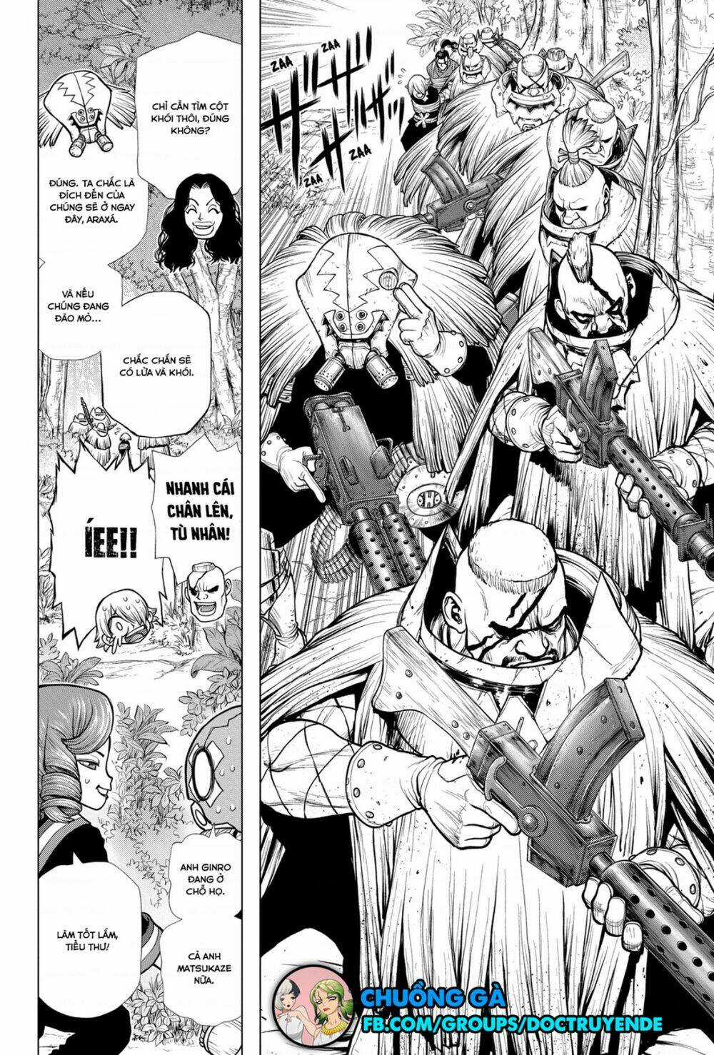 Dr.stone - Hồi Sinh Thế Giới Chapter 185 trang 10