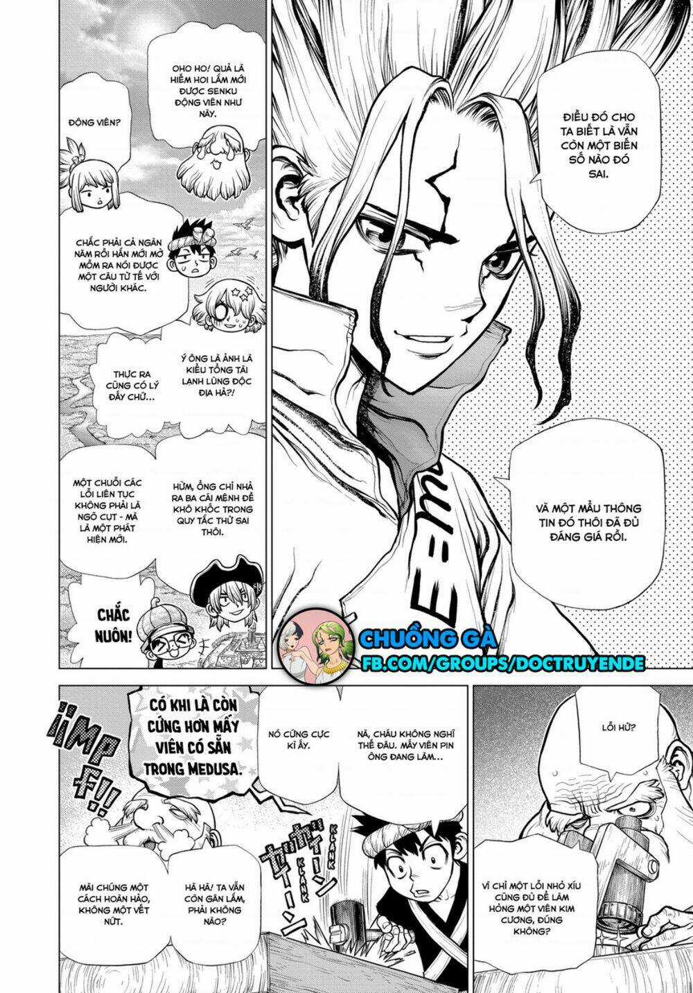 Dr.stone - Hồi Sinh Thế Giới Chapter 185 trang 5