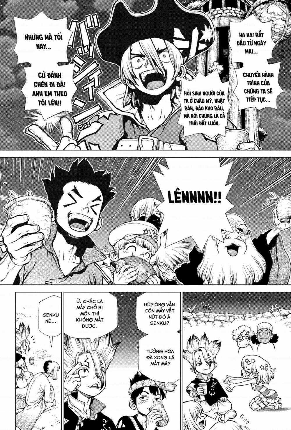 Dr.stone - Hồi Sinh Thế Giới Chapter 197 trang 13
