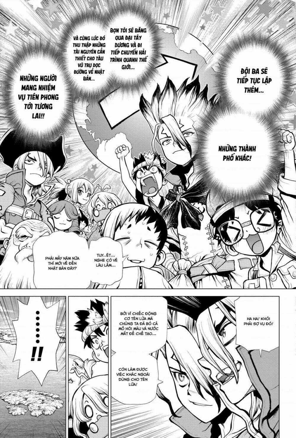 Dr.stone - Hồi Sinh Thế Giới Chapter 200 trang 13