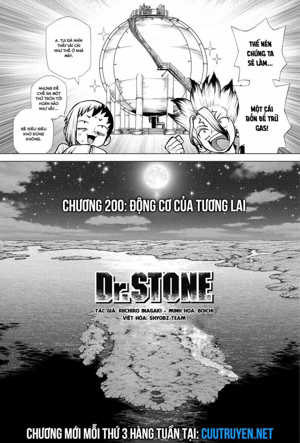 Dr.stone - Hồi Sinh Thế Giới Chapter 200 trang 2