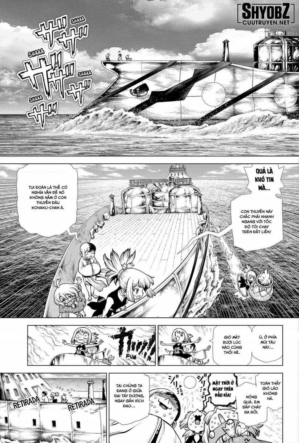 Dr.stone - Hồi Sinh Thế Giới Chapter 201 trang 2