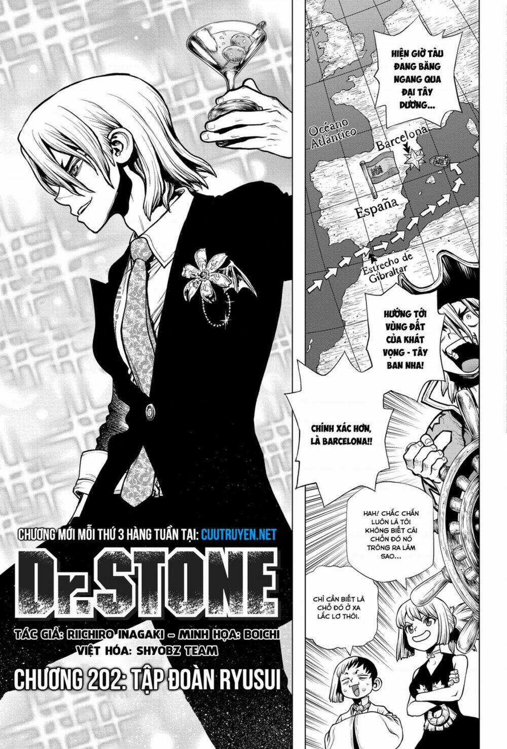 Dr.stone - Hồi Sinh Thế Giới Chapter 202 trang 2